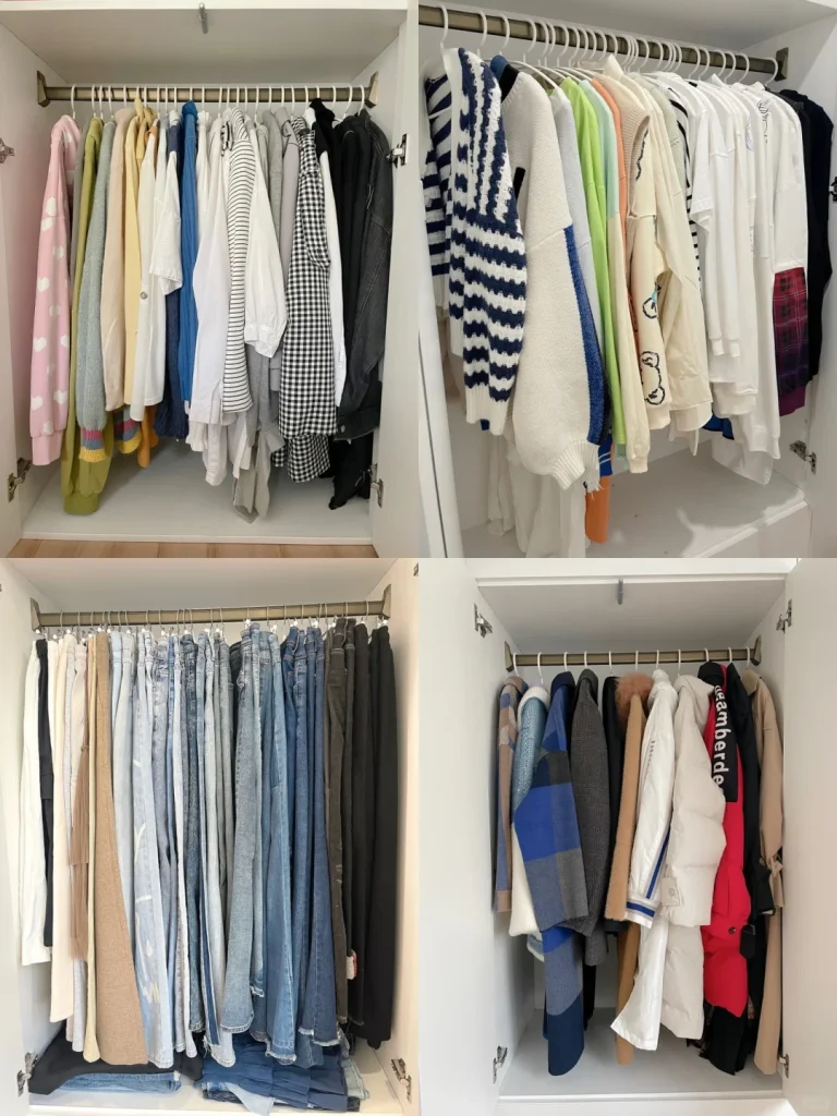 Clothes Hanging, Not Folding