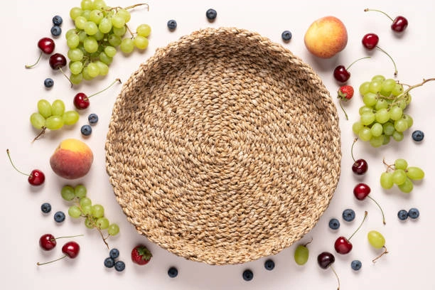 Crafting Magic: Transforming Paper into Stunning Circular Fruit Trays!