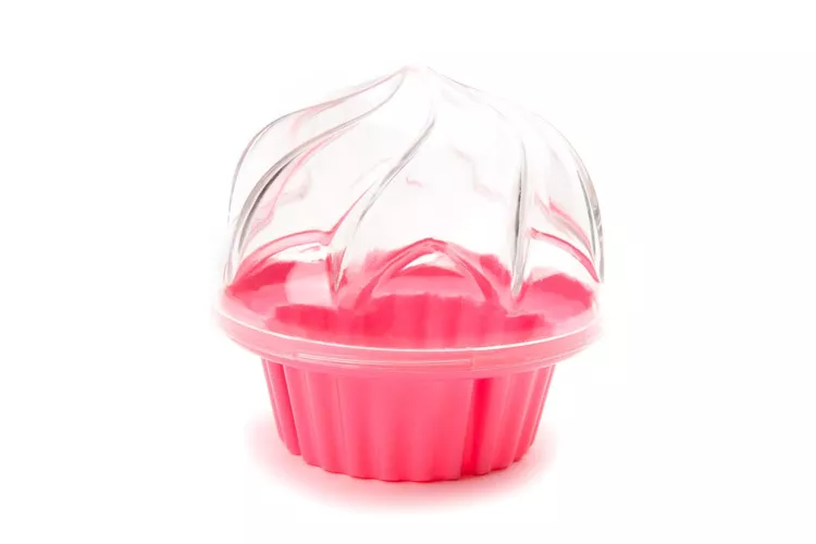 Fox Run Pink Plastic Cupcake-To-Go Box